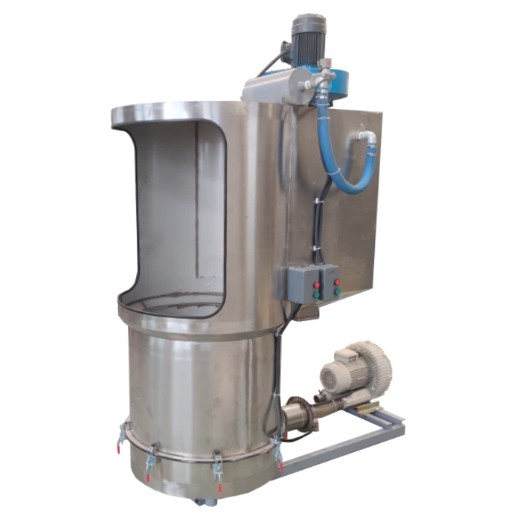 دھول ہٹانے والے بیک پرت 800 ملی میٹر کے ساتھ تیرتی ریت مشین