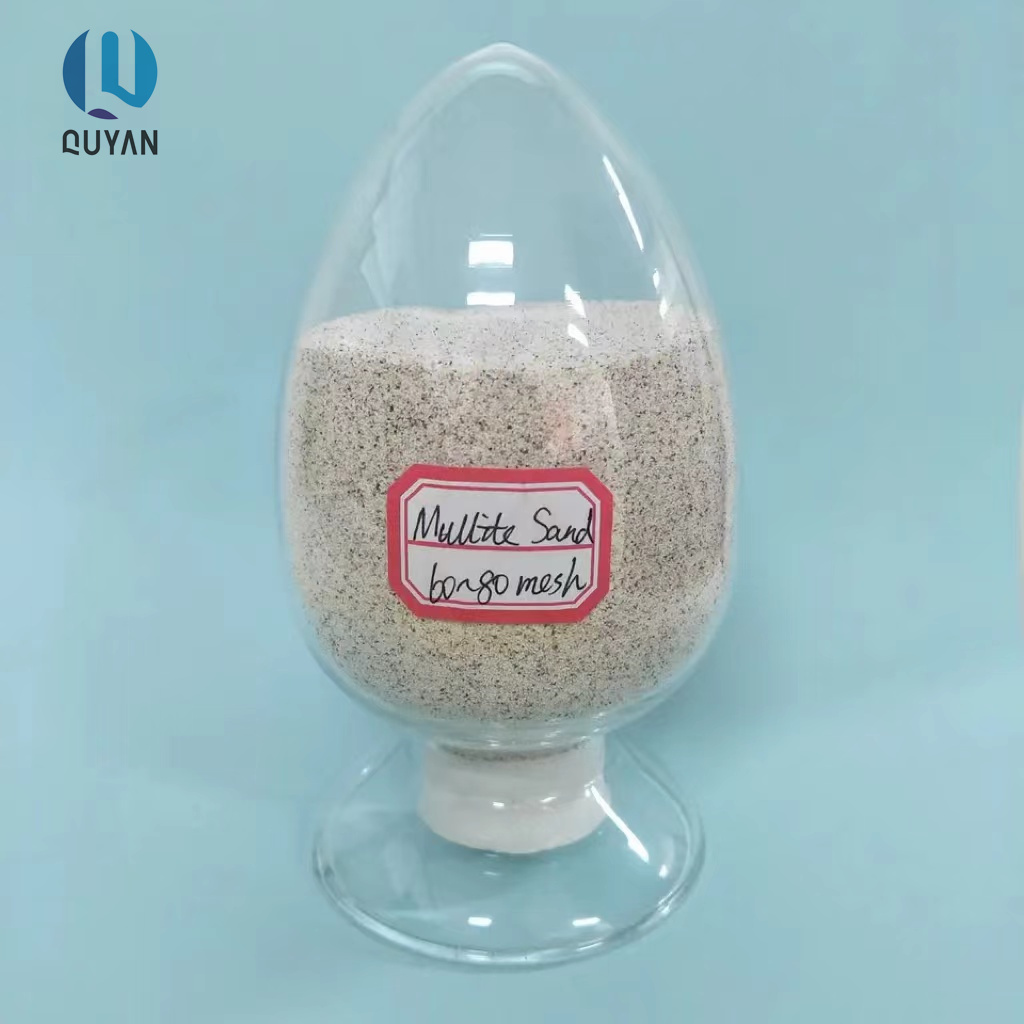 اعلی طہارت Mullite ریت پاؤڈر ریفریکٹری Chamotte Mullite ریت پاؤڈر